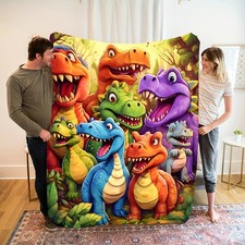 Cute Smiling Dinosaurs UHD