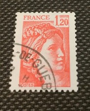 FRENCH Stamp - 1977/1978 - "Sabine". From the painter Louis David 