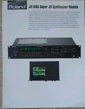 Roland JV-1080 Pre- Brochure