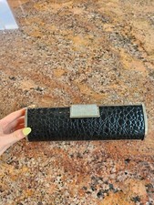 Black Silver Clutch Bag Shoulder Chain Bag Ball G