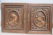 Antique Wooden Cupboard Doors