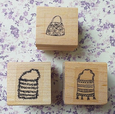 Handbags x 3.Fashion