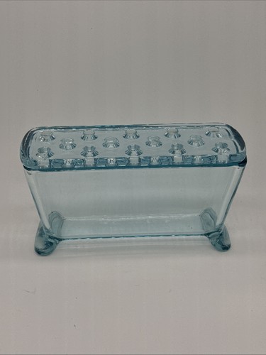 Vintage fostoria blue glass - fostoria,