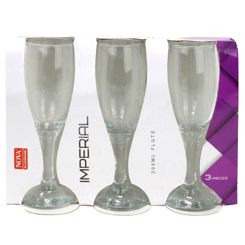 Champagne flutes set 3 - champagne, of