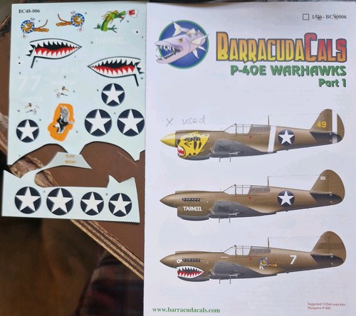 Barracuda cals p 40e - cals, 1/48