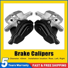 Pair Electronic Brake Caliper Rear For Audi A4 B8 A5 8F7 8T3 8TA Q5 8R 1KW 2EH