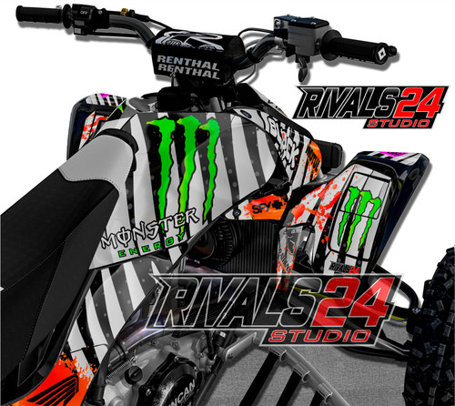 Honda trx 450r 450er graphics - honda,