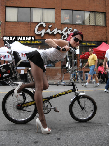Raleigh chopper with hot - with,