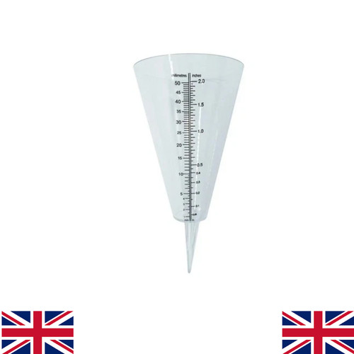 Cone rain gauge measurement - cone,