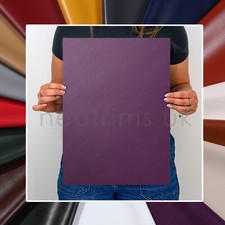 Faux Leather Fabric A3 Sheets for Crafts Vegan Matt Vinyl Pleather PU Material