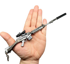 SLR Marksman Assault 1:5 Rifle | Metal Model Gun Military Army | CSGO PUBG