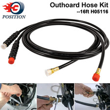 HO5116 Hose Kit 16ft for Seastar Hydraulic Outboard Steering Boat Teleflex Marin