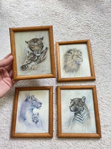 Set vintage mini big cat - 4,