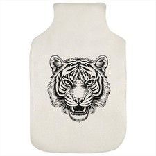 'Tiger Head' Hot Water Bottle