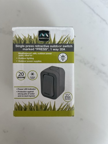 New masterplug single outdoor - new, masterplug,