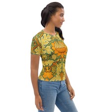 Art Nouveau Floral Womens