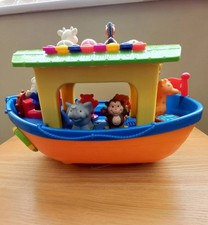 Kiddieland Noah's Activity Ark Educational Toy with Sounds and 9 Animals