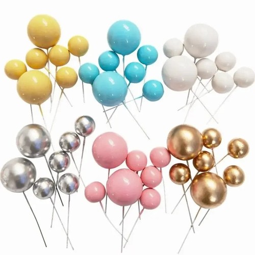 20pcs cake topper gold silver - gold,