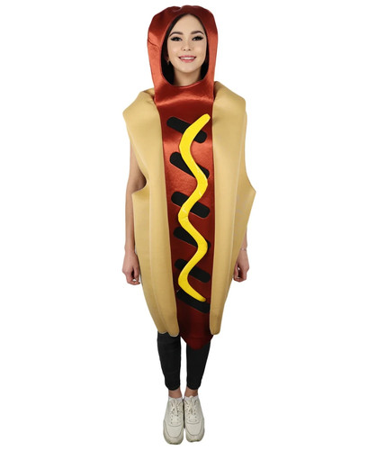Adult hotdog costume funny - hotdog,