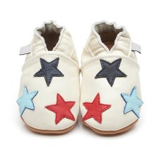 Soft leather baby shoes - soft,