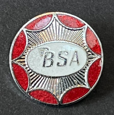 MOTORCYCLE Pin Badge BSA