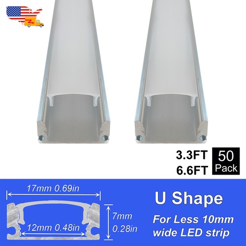 Pack 3ft aluminum u - aluminum,