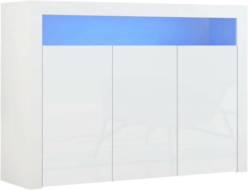 High gloss door sideboard - 3,