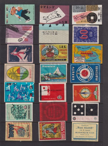 Vintage worldwide matchbox - vintage,