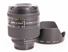 Nikon AF Nikkor 24-85mm f/ 2.8-4 D *Exc+ Wide Tele Macro Zoom Lens FX & DX