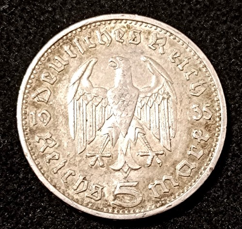 Reichsmark silver coin - coin, 15g
