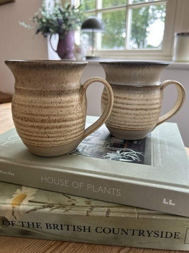 Ingleton pottery pair - pottery.,