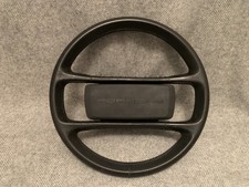 Porsche 944 924 911 964 Steering Wheel, Black Leather