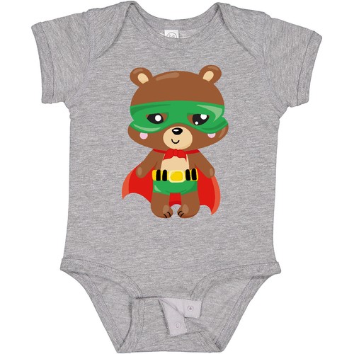 Inktastic superhero bear cute - superhero,