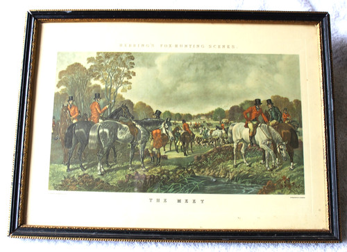 Herrings fox hunting scenes - herrings,