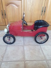 Children's Vintage Metal Pedal Car 1938 Baghera Rat Rod Custom Age Range 3 To 6