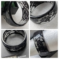 Vintage Lucite Plastic Black