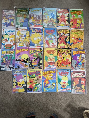 Simpsons bart krusty lisa - simpsons,