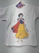 Tu Clothing Disney Princess Snow White Frill Sleeve T-shirt 3-4 Years 