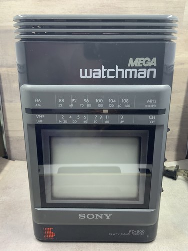 Vintage sony mega watchman - sony,