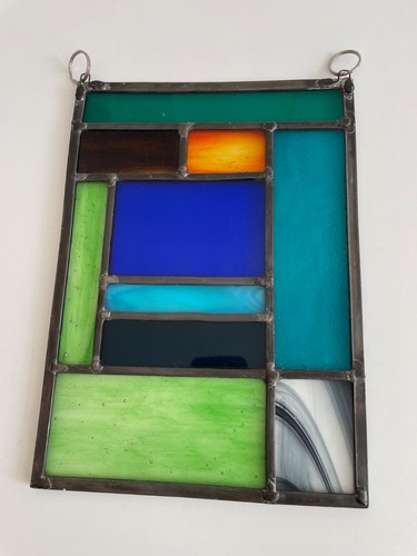 Leaded light stained glass - light,