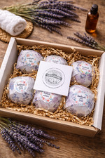 Lavender Bath Bombs Pamper