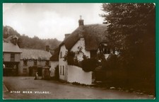 RP Beer village real photo postcard Devon