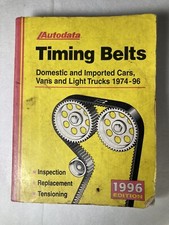 Auto data Timing Belts 1974-1996 Domestic & Import Cars Vans Light Trucks