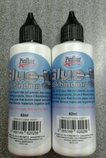 2 X PINFLAIR Glue-It Book Binding Glue  82ml bottle.