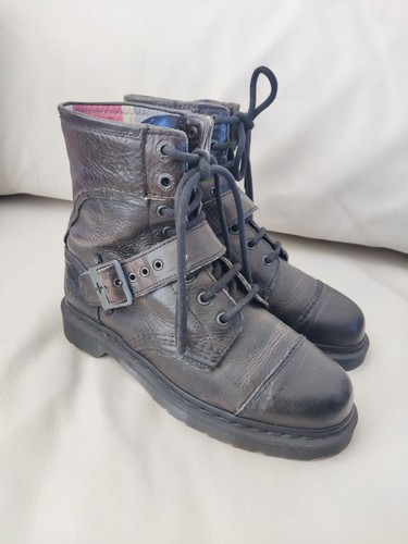 Martens leather distressed - dr,