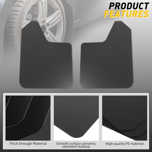 Universal mud flaps - flaps, red