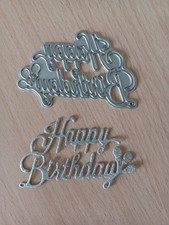 Happy Birthday balloons die cutter 