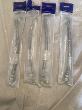 15mm x 3/8 Inch BSP x 300mm Long Flexible Tap Connector / Flexi Tail x 4