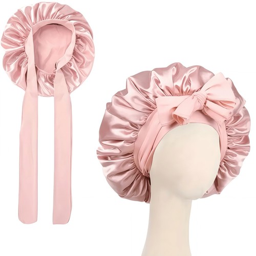 Women long hair - long, satin