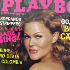 Playboy Magazine August 2001